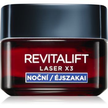 L’Oréal Paris Revitalift Laser X3 crema regeneratoare de noapte împotriva îmbătrânirii pielii