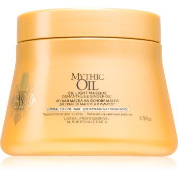 L’Oréal Professionnel Mythic Oil masca sub forma de ulei pentru par subtire la reducere