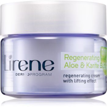 Lirene Moisture & Nourishment crema lifting de regenerare cu aloe vera si unt de shea