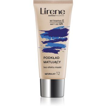 Lirene Nature Matte Make-up lichid matifiant pentru un efect de lunga durata