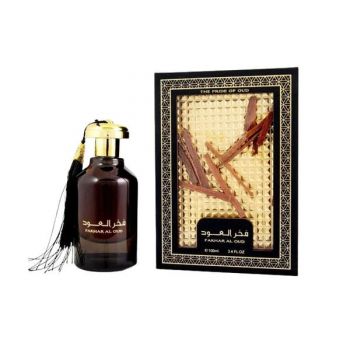 Apa de Parfum Unisex - Ard al Zaafaran EDP Fakhar al Oud the Pride of Oud, 100 ml
