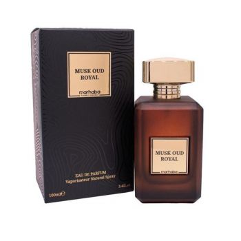 Apa de Parfum Unisex - Marhaba EDP Musk Oud Royal, 100 ml ieftin