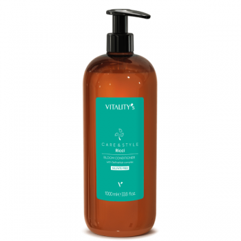 Balsam pentru par ondulat sau cret Vitality's Care&Style Ricci Bloom Conditioner 1000ml