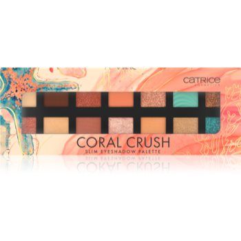 Catrice Coral Crush paletă cu farduri de ochi