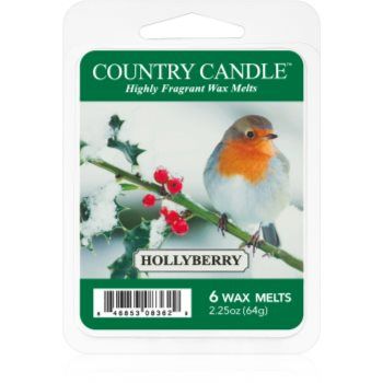 Country Candle Hollyberry ceară pentru aromatizator