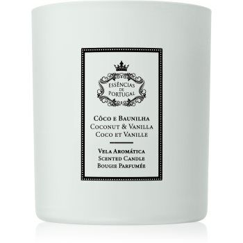 Essencias de Portugal + Sa� Natura Coconut & Vanilla lumânare parfumată