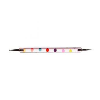 Instrument pentru Manichiura, Dublu - Beautyfor Pink AAD-05-PK, 1 buc de firma original