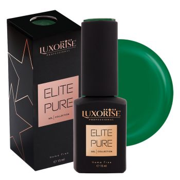 Oja Semipermanenta Hema Free LUXORISE ELITE PURE- Luxe Emerald, 15ml la reducere