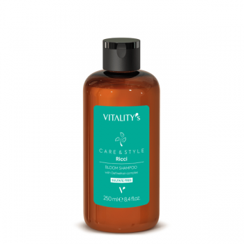 Sampon pentru par ondulat sau cret Vitality's Care&Style Ricci Bloom Shampoo 250ml