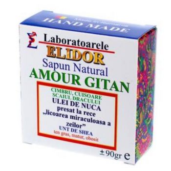 Sapun Solid Amour Gitan Elidor, 90 g