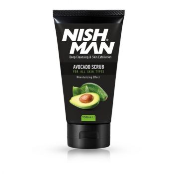 Scrub Facial Avocado - Nish Man -150 ml la reducere