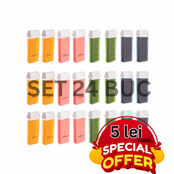 Set 24 cartuse ceara epilat - Emmeci Cosmetici - MIX CULORI la reducere