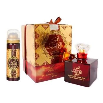 Set Apa de Parfum, 100 ml + Deodorant Spray, 50 ml, pentru Femei - Ard al Zaafaran, Shams al Emarat Khususi, 1 set ieftina