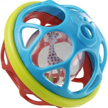 Sophie La Girafe Vulli Sensory Ball minge contrastantă