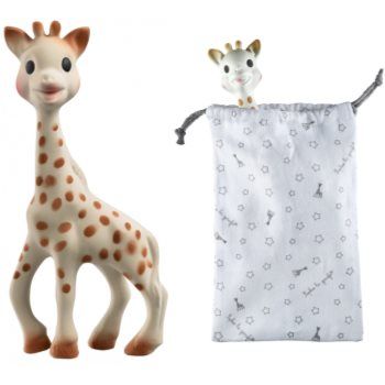 Sophie La Girafe Vulli Teether With Storage Bag jucarie pentru bebeluși