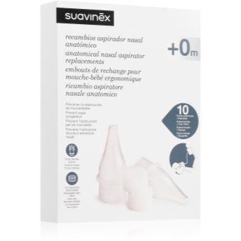 Suavinex Anatomical Nasal Aspirator Replacements capete anatomice de rezervă pentru aspirator nazal