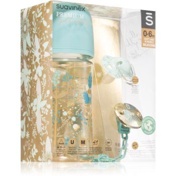 Suavinex Gold Premium Gift Set Blue set cadou (pentru bebeluși)