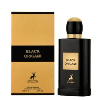 Apa de Parfum Unisex - Maison Alhambra EDP Black Origami, 100 ml