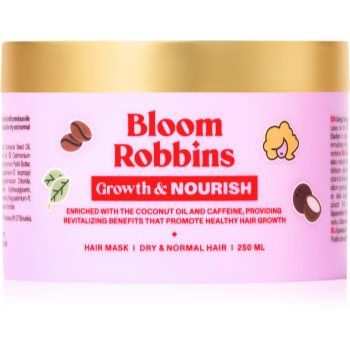 Bloom Robbins Growth & Nourish masca de par hranitoare pentru toate tipurile de păr