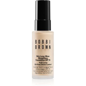 Bobbi Brown Mini Skin Long-Wear Weightless Foundation machiaj persistent SPF 15 ieftin