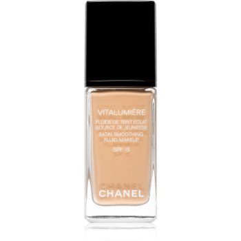 Chanel Vitalumière Radiant Moisture Rich Fluid Foundation makeup radiant cu hidratare