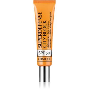 Clinique Superdefense™ City Block Broad Spectrum SPF 50 Daily Energy + Face Protector fluid protector energizant SPF 50