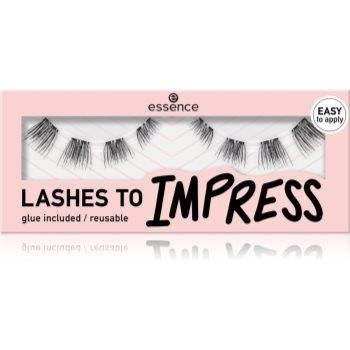 essence LASHES TO IMPRESS gene false cu lipici