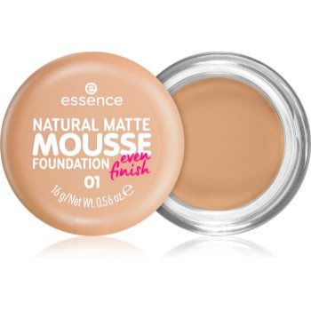 Essence NATURAL MATTE MOUSSE fond de ten sub forma de spuma