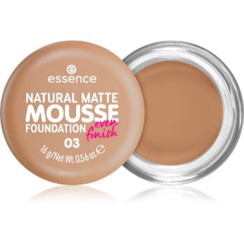 Essence NATURAL MATTE MOUSSE fond de ten sub forma de spuma ieftin