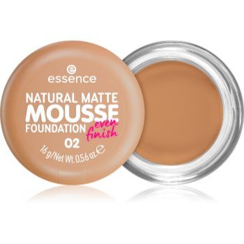 essence NATURAL MATTE MOUSSE fond de ten sub forma de spuma ieftin