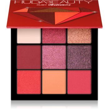 Huda Beauty Ruby Obsessions paletă cu farduri de ochi