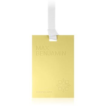 MAX Benjamin Lemongrass & Ginger card parfumat