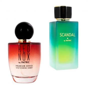 Pachet 2 parfumuri, Scandal 100ml si Red Nox 100ml, by Patric