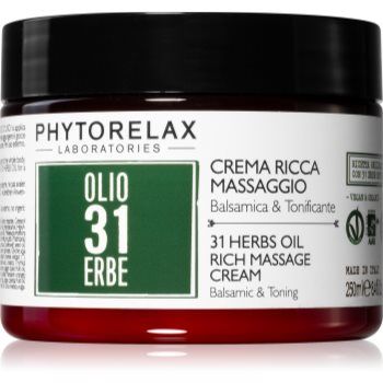 Phytorelax Laboratories 31 Herbs crema pentru masaj ieftina