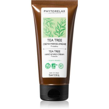 Phytorelax Laboratories Tea Tree Crema de maini si unghii pentru inmuiere