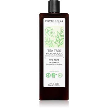 Phytorelax Laboratories Tea Tree gel de dus reconfortant cu ulei din arbore de ceai