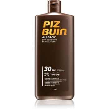 Piz Buin Allergy lotiune de plaja pentru pielea sensibila SPF 30 de firma originala