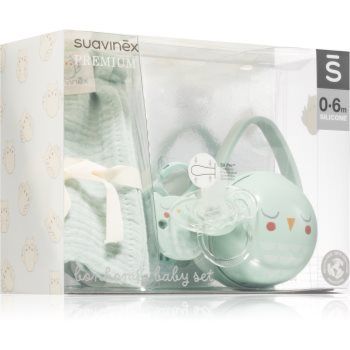 Suavinex Bonhomia Gift Set Green set cadou (pentru nou-nascuti si copii)
