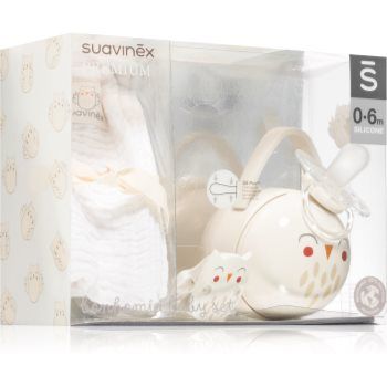 Suavinex Bonhomia Gift Set White set cadou (pentru nou-nascuti si copii) de firma original