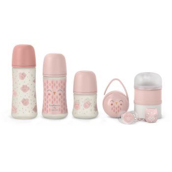 Suavinex Bonhomia Welcome Baby Set Pink set cadou (pentru bebeluși)