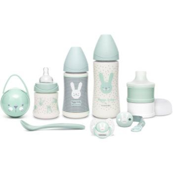 Suavinex Hygge Welcome Baby Set Green set cadou (pentru bebeluși) de firma original
