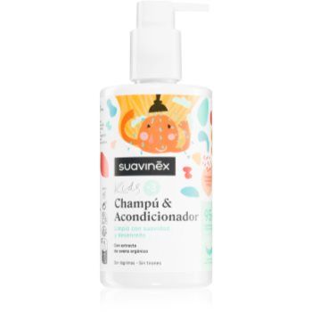 Suavinex Kids Shampoo & Conditioner sampon si balsam 2 in 1 pentru copii