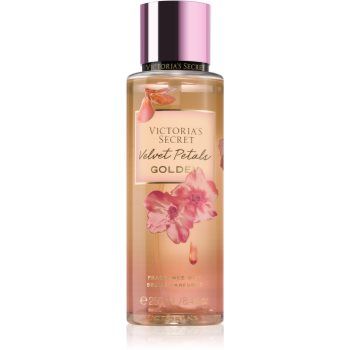 Victoria's Secret Velvet Petals Golden spray pentru corp pentru femei de firma original