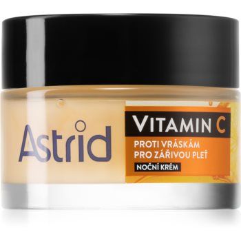 Astrid Vitamin C crema de noapte cu efect de intinerire pentru o piele radianta