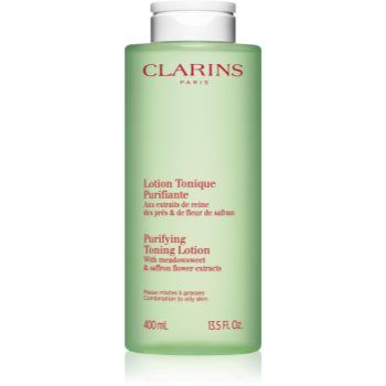 Clarins Cleansing Purifying Toning Lotion tonic pentru curatare pentru piele mixta spre grasa