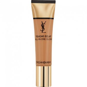 Fond de ten SPF23 Yves Saint Laurent Touche Eclat All-In-One Glow (Gramaj: 30 ml, Nuanta fond de ten:  B70 Mocha)