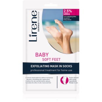 Lirene Foot Care sosete exfoliante pentru hidratarea picioarelor
