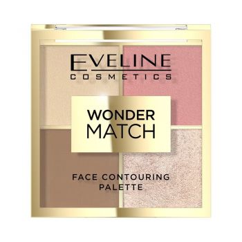 Paleta de conturare a fetei Eveline Wonder Match, 10.8 g (CULOARE: 02)