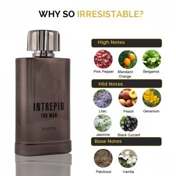Parfum Intrepid For Man, Riiffs, apa de parfum 100 ml, barbati