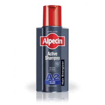 Sampon pentru scalp gras Dr. KURT WOLFF, Alpecin Active A2 (Concentratie: Sampon, Gramaj: 250 ml)